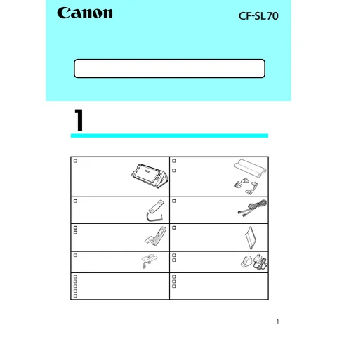 canon キヤノン FAXPHONE CF-SL70